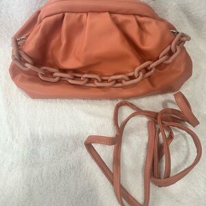 Like New cute summer satchel vegan leather